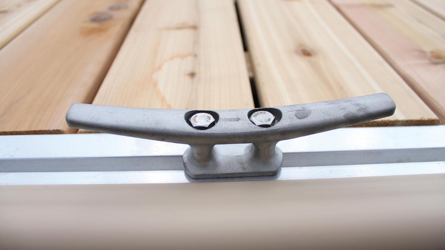 8” cleat Bertrand Docks