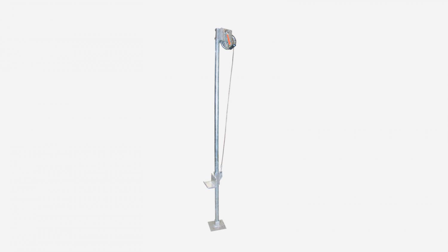 Single or double adjustment winch Bertrand docks